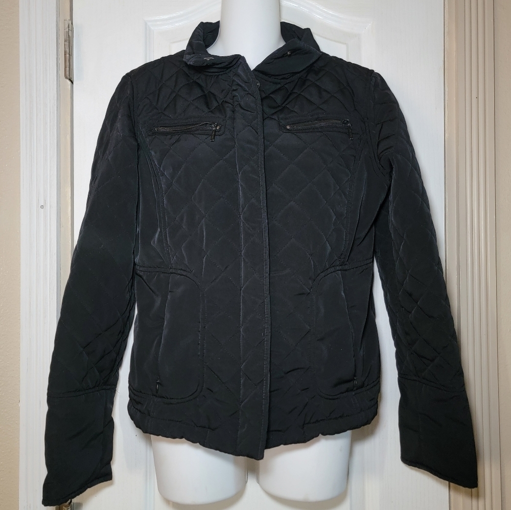 Calvin Klein Women's Black Quilted Puffer Jacket